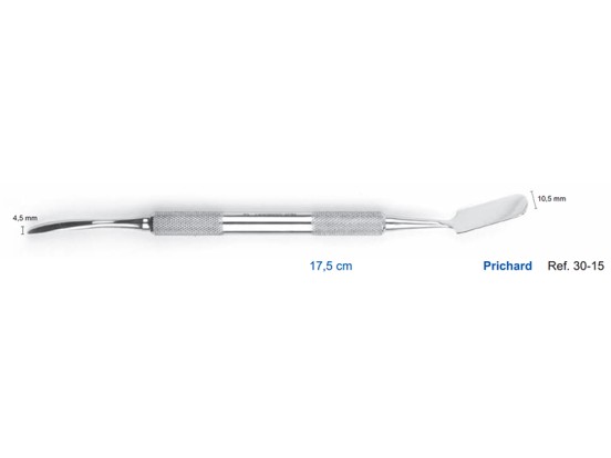 30-15 Распатор  Prichard 17,5см 4.5-10.5  мм