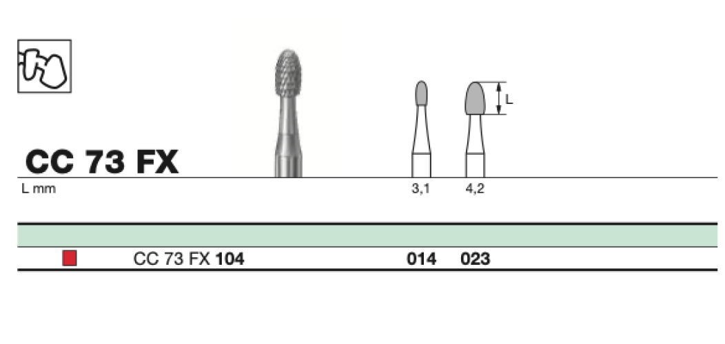 Бор твс D+Z / CC 73 FX 104.023 лабораторный